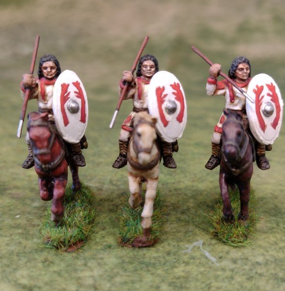 PLOMB CREATIONS SUR BASE CBG ET CHEVAUX BALLADA 38th KING GEORGE LIGHT