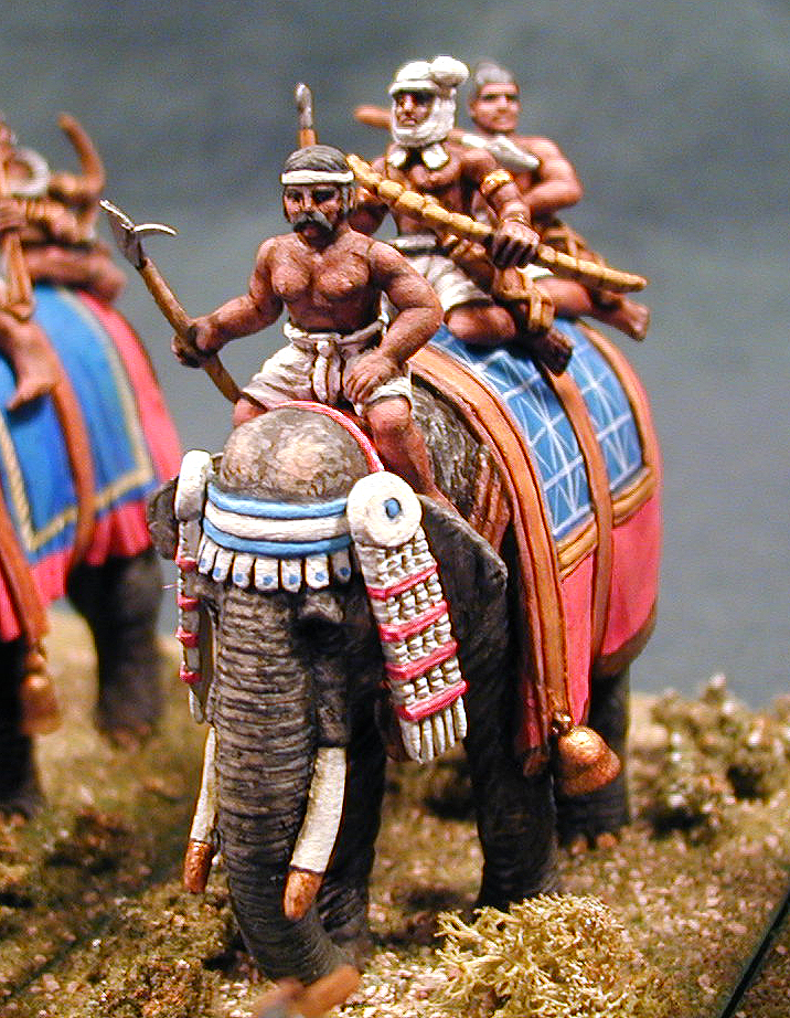 Indian Elephant General & Crew - newlinedesigns.co.uk