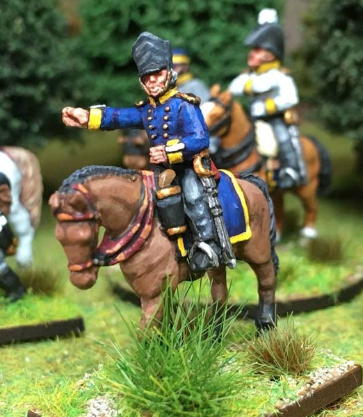 French Line Colonel Mounted Line Colonel in Greatcoat - newlinedesigns.co.uk
