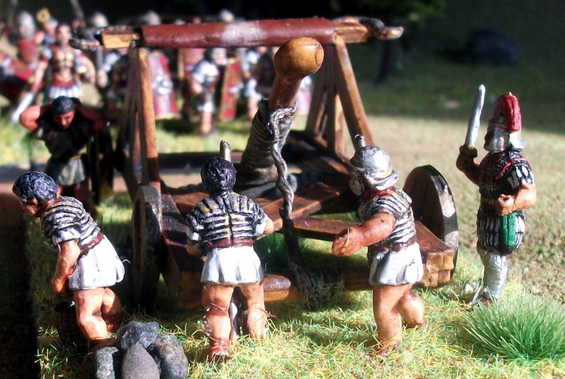 Roman Siege Catapult - newlinedesigns.co.uk